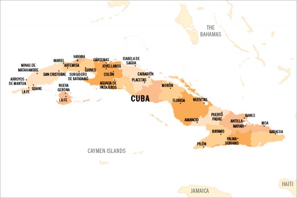 Cuba Map 600x400 